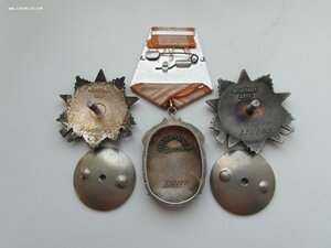 Знак почета + 2  Юбилейные Отечки 2 степени