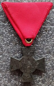 Крест За VI лет беспорочной службы для низших чинов III кл.