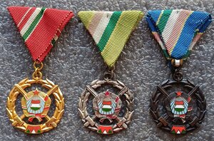 Комплект Медалей За боевое содружество Венгрия