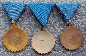 Комплект Медалей Почётный донор Венгрия