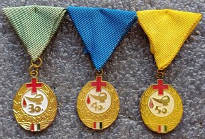 Комплект Медалей доноров Венгрия