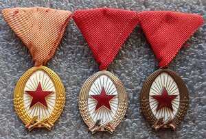 Комплект Орденов Труда Венгрия