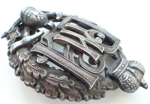 Знак ИРПО, серебро, 1 тип.