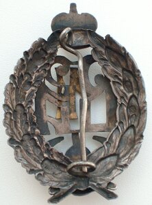 Знак ИРПО, серебро, 1 тип.