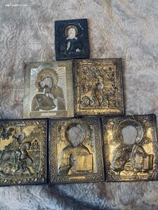 Шесть серебряных окладов