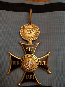 Орден иЗвезда Виртути Милитари,1кл.1944-1952г