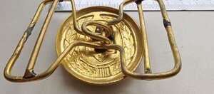Пряжка с тризубом, зацеп , на парадный ремень