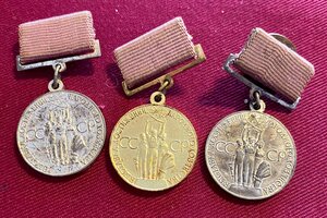 Солянка. Медали разные.