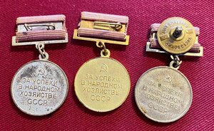 Солянка. Медали разные.