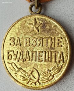 Шикарный Будапешт в "позолоте" без бортика на реверсе