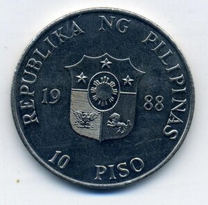 крупные монеты США, Филиппины, Португалия 5шт