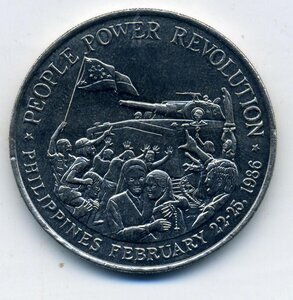 крупные монеты США, Филиппины, Португалия 5шт