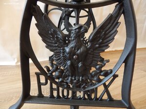 Станина Phoenix (Феникс)Чугун.Литье.Большая птица Феникс на