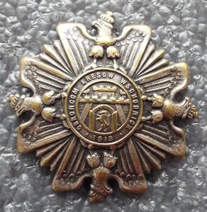 Знак Львовских орлят Польская Республика 1919 г.