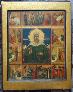 Икона Св.Матpoна помогите определить