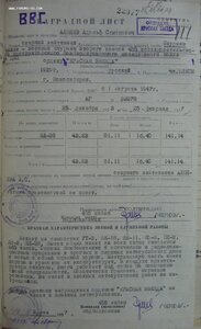 Знак Почёта 1971 год с копией наградного. 5 ЦНИИИ минобороны