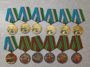 Узбекистан - 12 медалей Шухрат и Жасорат