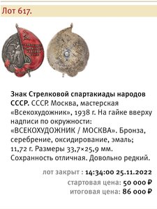 Стрелковая Спартакиада Народов СССР 1938год.