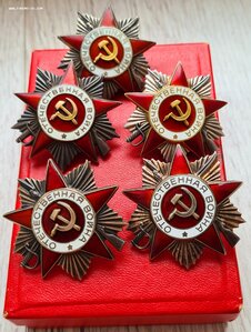 Пять ОВ 476000, 531000, 980000, 2293000, 5774000