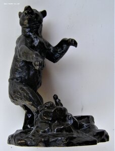 Чернильница Медведь. Карякин Касли.