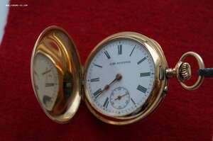 Часы марки Ote Boutte, диаметр 32,5 мм, золото 56