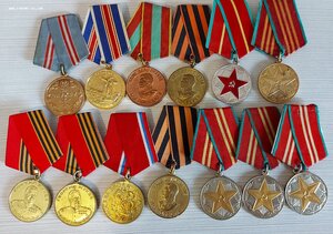 Медали ЮБ. ВЫСЛУГА МВД.