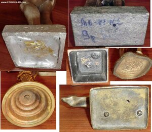 Статуэтки-чугун,бронза,силумин,СССР-7 шт