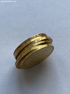 5 рублей Николай II,золото,6 монет