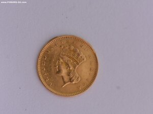 1 доллар США 1856 г.