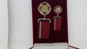 Орден За Заслуги 3 ст+фрачник в коробке(переходной вариант)