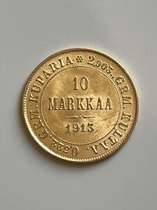 10 финских марок 1913 года