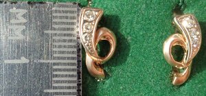 Золотые серёжки 585 пробы