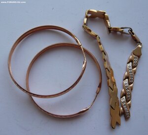 Лом золота 585-й пробы