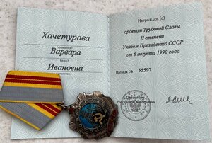 Трудовая слава 2 и 3 ст. На доках РФ Медведев на одного