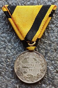 Медаль За храбрость и верность Вюртемберг