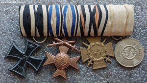 Наградная колодка ПМВ Германия