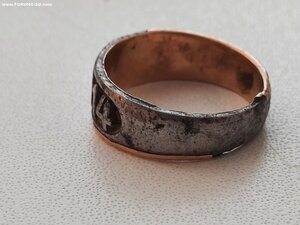 кольцо 1914 год с Кайзером