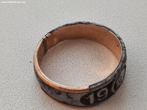 кольцо 1914 год с Кайзером