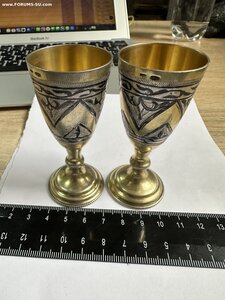 Рюмки Серебро 875 Кубачи