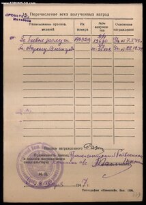 БЗ № 199929 КБФ старшина баржи № 1057