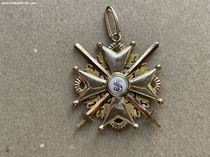 Станислав 2ст, АК, мечи, период 1882-99