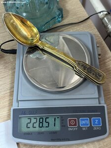 Ложки Серебро 875 Северная Чернь