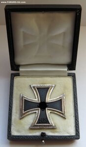 Железный крест 1 класса - образца 1939 - в футляре.