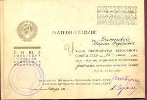 Мать героиня 12005