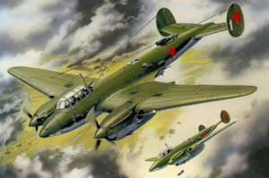 ОВ-1 № 135***- "СТАЛИНСКИЙ СОКОЛ",  Пе-2