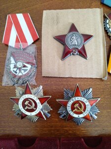 Лот из 11 орденов СССР