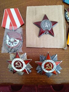 Небольшая коллекция орденов СССР на продажу (11 штук)