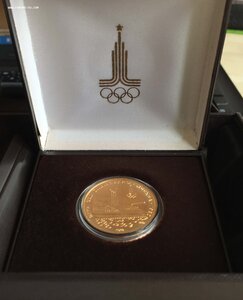 100 рублей Олимпиада в Москве в коробке