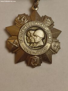 За Отличие в Воинской службе 2 ст. Колючка.