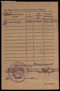 Орден Красной Звезды № 3555793.